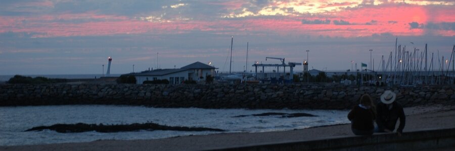 coucher de soleil plaisance
